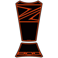 Motografix Kawasaki Z 800 3D Gel Tank Pad Protector TK019KO Motografix Kawasaki Z 800 3D Gel Tank Pad Protector TK019KO