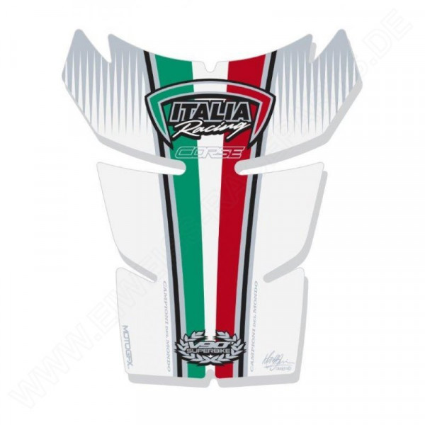 Ducati Corse V90° Motografix 3D Gel Tank Pad Protector TD013W
