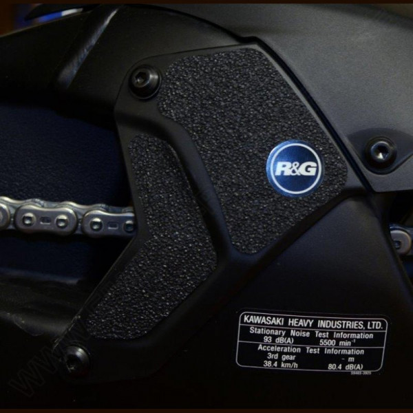 H2 R 2015 Boot Guard Pads R&G Eazi-Grip™ Stiefel Schutz Pads Kawasaki H2 