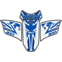 Motografix Triumph Tiger 800 3D Gel Tank Pad Protector TT029BWUJ Motografix Triumph Tiger 800 3D Gel Tank Pad Protector TT029BWUJ