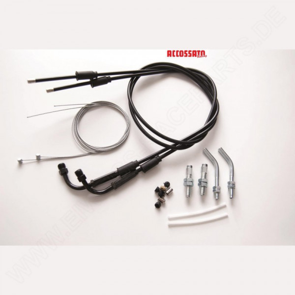 NEW Accossato Cable Kit for cnc teflon quick action throttle
