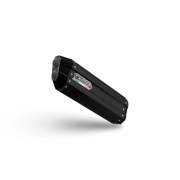 Yamaha Tenere 700 2021-2024, Hyper Sonic Black Titanium, Homologated legal slip-on exhaust including