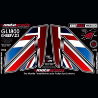 Motografix Fuel Tank Guard Knee Pads Honda GL1800 KH006UJK Motografix Fuel Tank Guard Knee Pads Honda GL1800 KH006UJK