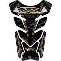 Motografix Yamaha YZF R6 / R1 / R25 / R3 3D Gel Tank Pad Protector TY014KA Motografix Yamaha YZF R6 / R1 / R25 / R3 3D Gel Tank Pad Protector TY014KA