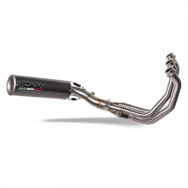 Yamaha Tracer 900 GT 2018-2020, M3 Poppy , Homologated legal full system exhaust, including removab
