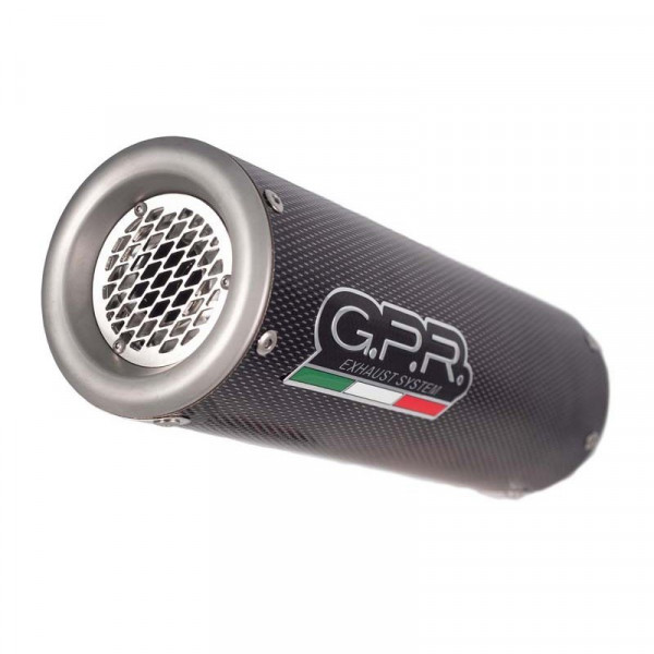Moto Guzzi Griso 1100 2005-2008, M3 Poppy , Homologated legal slip-on exhaust including removable db