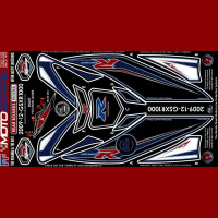 Motografix Stone Chip Protection tail Suzuki GSX-R 1000 2009- RS023KB Motografix Stone Chip Protection tail Suzuki GSX-R 1000 2009- RS023KB