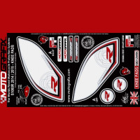 Motografix Fuel Tank Guard Knee Pads fits BMW S 1000 R 2014-2016 Motografix Fuel Tank Guard Knee Pads fits BMW S 1000 R 2014-2016