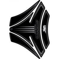 Motografix Kawasaki GTR 1400 Black 3D Gel Tank Pad Protector TK013K Motografix Kawasaki GTR 1400 Black 3D Gel Tank Pad Protector TK013K