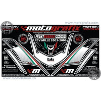 Motografix Stone Chip Protection front Aprilia RSV 1000 R / Factory 2004-2006 NA003U Motografix Stone Chip Protection front Aprilia RSV 1000 R / Factory 2004-2006 NA003U