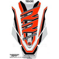Motografix 3D Gel Tank Pad Protector fits BMW S 1000 RR 2019 Motografix 3D Gel Tank Pad Protector fits BMW S 1000 RR 2019