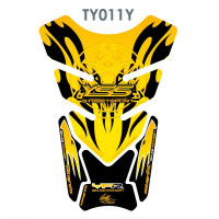Motografix Yamaha Streetsport Yellow 3D Gel Tank Pad Protector TY011Y Motografix Yamaha Streetsport Yellow 3D Gel Tank Pad Protector TY011Y