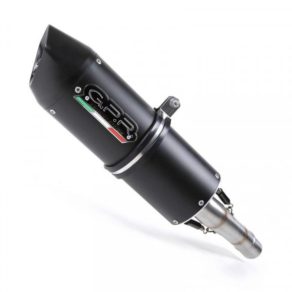 GPR Exhaust System Moto Guzzi Griso 1100 2005/2008 Homologated slip-on exhaust catalized Furore Ner