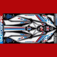 Motografix Steinschlagschutz hinten passend für BMW S 1000 RR 2015-2016 Motografix Steinschlagschutz hinten passend für BMW S 1000 RR 2015-2016