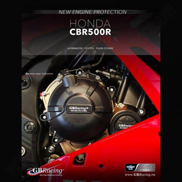 GB Racing Engine Cover Set Honda CBR 500 R 2019-
