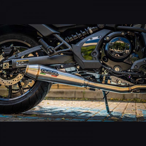 Kawasaki Versys 650 2021-2022, Ultracone, Homologated legal full system exhaust, including removable