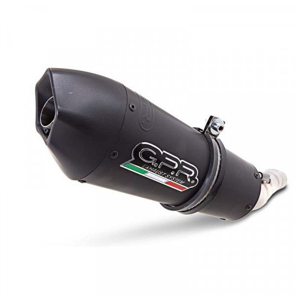 Can Am Spyder 1000 RT 2013-2023, Gpe Ann. Black titanium, Homologated legal slip-on exhaust includin