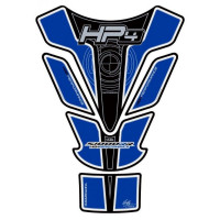 Motografix 3D Gel Tank Pad fits BMW HP4 Blue / Black Motografix 3D Gel Tank Pad fits BMW HP4 Blue / Black
