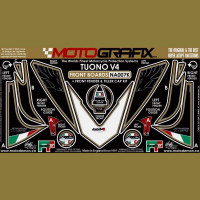 Motografix Stone Chip Protection front Aprilia Tuono V4 NA007K Motografix Stone Chip Protection front Aprilia Tuono V4 NA007K