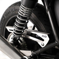 R&G Chain Guard stainless steel Triumph Street Twin / T120 Bonneville / Street Cup R&G Chain Guard stainless steel Triumph Street Twin / T120 Bonneville / Street Cup