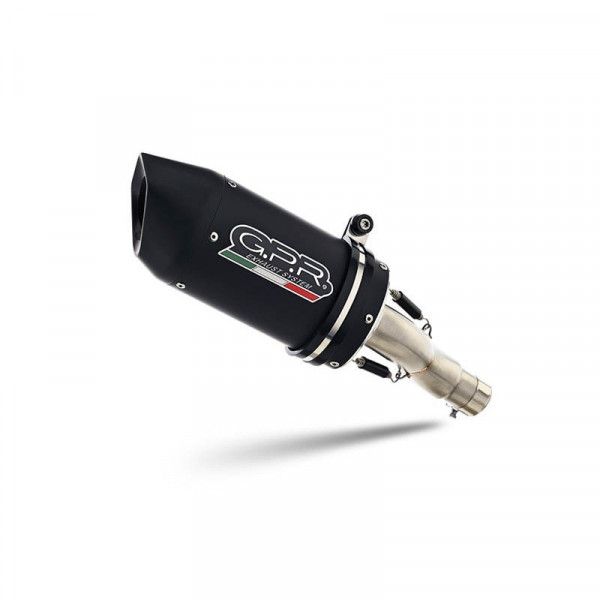 Ktm Duke 390 2021-2024, Furore Evo4 Nero, Homologated legal slip-on exhaust including removable db k