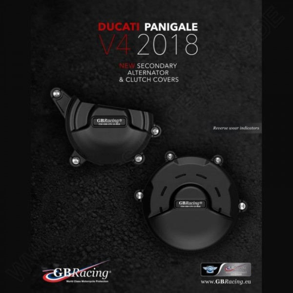 GB Racing Motor Protektor Set Ducati Panigale V4 2018-