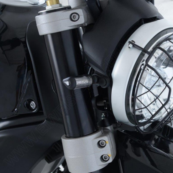 R&G Indicator Adapter Kit front Ducati Desert Sled / Ducati Scrambler 1100