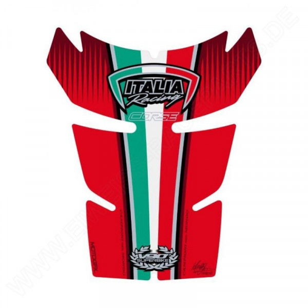 Ducati Corse V90° Motografix 3D Gel Tank Pad Protector TD013R
