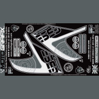 Motografix Tankschutz Knie Pads passend für BMW R1200 GS 2013-2016 KB021WK Motografix Tankschutz Knie Pads passend für BMW R1200 GS 2013-2016 KB021WK