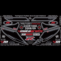 Motografix Stone Chip Protection tail Suzuki GSX-R 1000 2009- RS019K Motografix Stone Chip Protection tail Suzuki GSX-R 1000 2009- RS019K