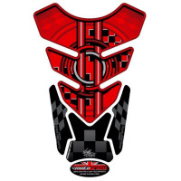 Motografix 3D Gel Tankpad Rot/Schwarz Universal passend für BMW Motografix 3D Gel Tankpad Rot/Schwarz Universal passend für BMW