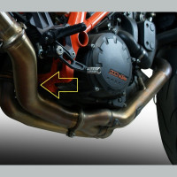 GPR Exhaust Decatalizzatore / Decat Pipe passend für KTM Super Duke 1290 R 2014-2016 GPR Exhaust Decatalizzatore / Decat Pipe passend für KTM Super Duke 1290 R 2014-2016