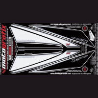 Motografix Stone Chip Protection tail Suzuki GSX-R 1000 2003-2004 RS003U Motografix Stone Chip Protection tail Suzuki GSX-R 1000 2003-2004 RS003U