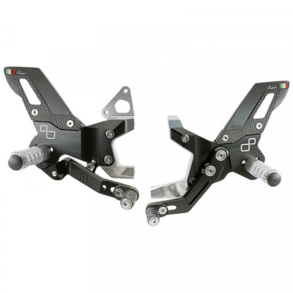 Lightech Fußrastenanlage Reverse RACE Ducati Panigale 899 / 959 / 1199 / 1299 / V2