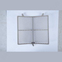 R&G Radiator Guard stainless steel Kawasaki H2 / H2 R 2015- R&G Radiator Guard stainless steel Kawasaki H2 / H2 R 2015-