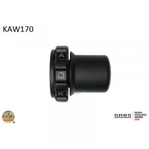 Kaoko Throttle Stabilizer "Drive Control" for Kawasaki ZX-6R (ZX636-B1), Z1000, ZX-6R, Z300, ZX-7R