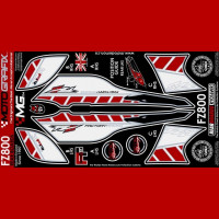 Motografix Stone Chip Protection tail Yamaha FZ 8 2010- RY016WR Motografix Stone Chip Protection tail Yamaha FZ 8 2010- RY016WR