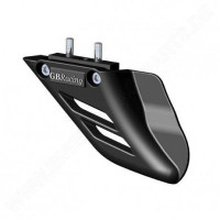 GB Racing Toe Chain Guard Black CGA10GBR GB Racing Toe Chain Guard Black CGA10GBR