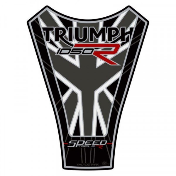 Motografix Triumph Speed Triple 1050 RS 3D Gel Tank Pad Protector TT034MJ