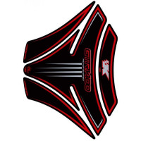 Motografix 3D Gel Tank Pad Protector Red passend für Kawasaki GTR 1400 Motografix 3D Gel Tank Pad Protector Red passend für Kawasaki GTR 1400