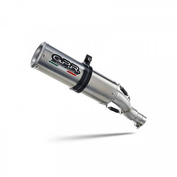 Suzuki Sv 650 A 2021-2025, M3 Inox , Homologated legal slip-on exhaust including removable db kille