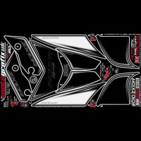 Motografix Stone Chip Protection tail Kawasaki ZX-10 R 2010 RK015K Motografix Stone Chip Protection tail Kawasaki ZX-10 R 2010 RK015K