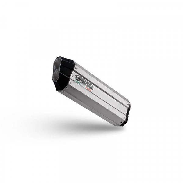 Ktm Lc 8 Adventure 1050 2015-2016, Hyper Sonic Titanium, Homologated legal slip-on exhaust including
