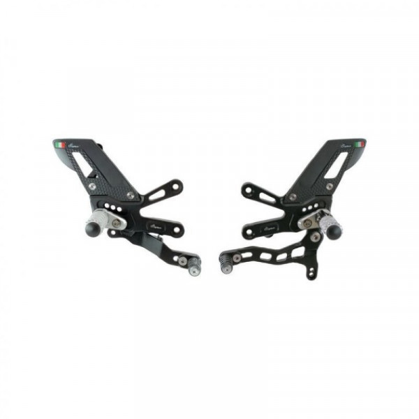 Lightech Fußrastenanlage R Reverse Aprilia RSV 4 / Tuono V4 ab 2018-