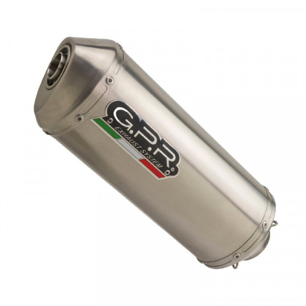 GPR Exhaust System Kawasaki Versys 650 2021/2023 e5 Homologated full line exhaust catalized Satinox
