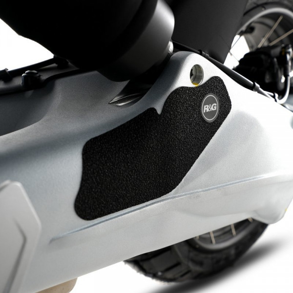 R&G Eazi-Grip™ Stiefel Schutz Pad (links) Moto Guzzi V100 2023- / Stelvio 2024-