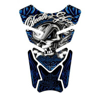 Motografix Death or Glory - Pay Up Stupid Blue 3D Gel Tankpad Protector ST086B Motografix Death or Glory - Pay Up Stupid Blue 3D Gel Tankpad Protector ST086B
