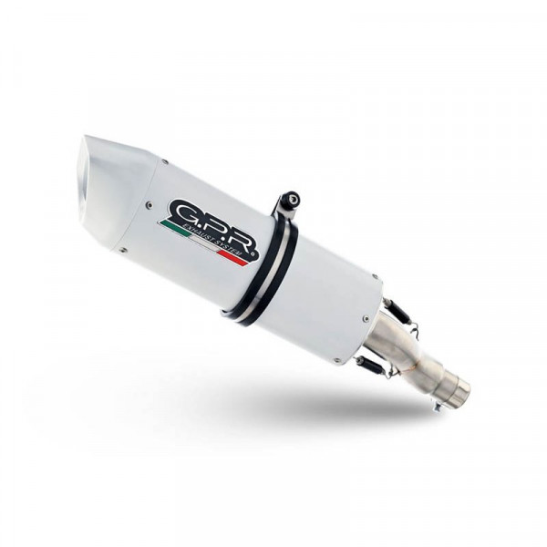 Honda Cb 400 X 2019-2025, Albus Evo4, Homologated legal slip-on exhaust including removable db kille
