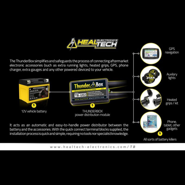 Healtech Thunder Box / power switch TB-U0x