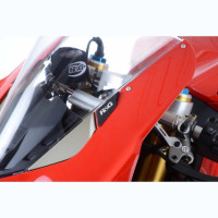 R&G Racing Mirror Blanking Plates Ducati V4 Panigale 2018- R&G Racing Mirror Blanking Plates Ducati V4 Panigale 2018-
